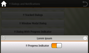 screenshot progress indicator