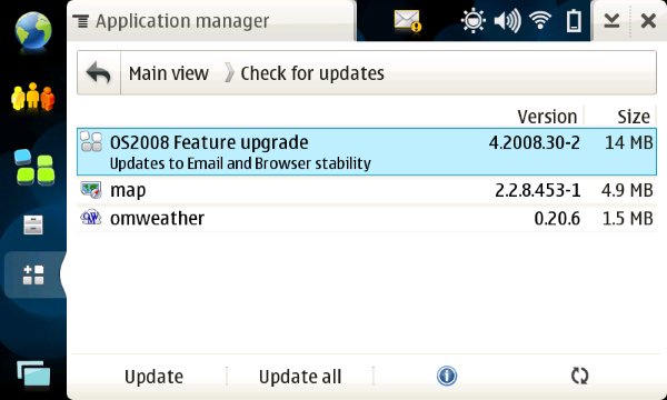 maemo update