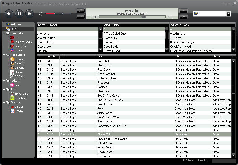 songbird\_screenshot\_0